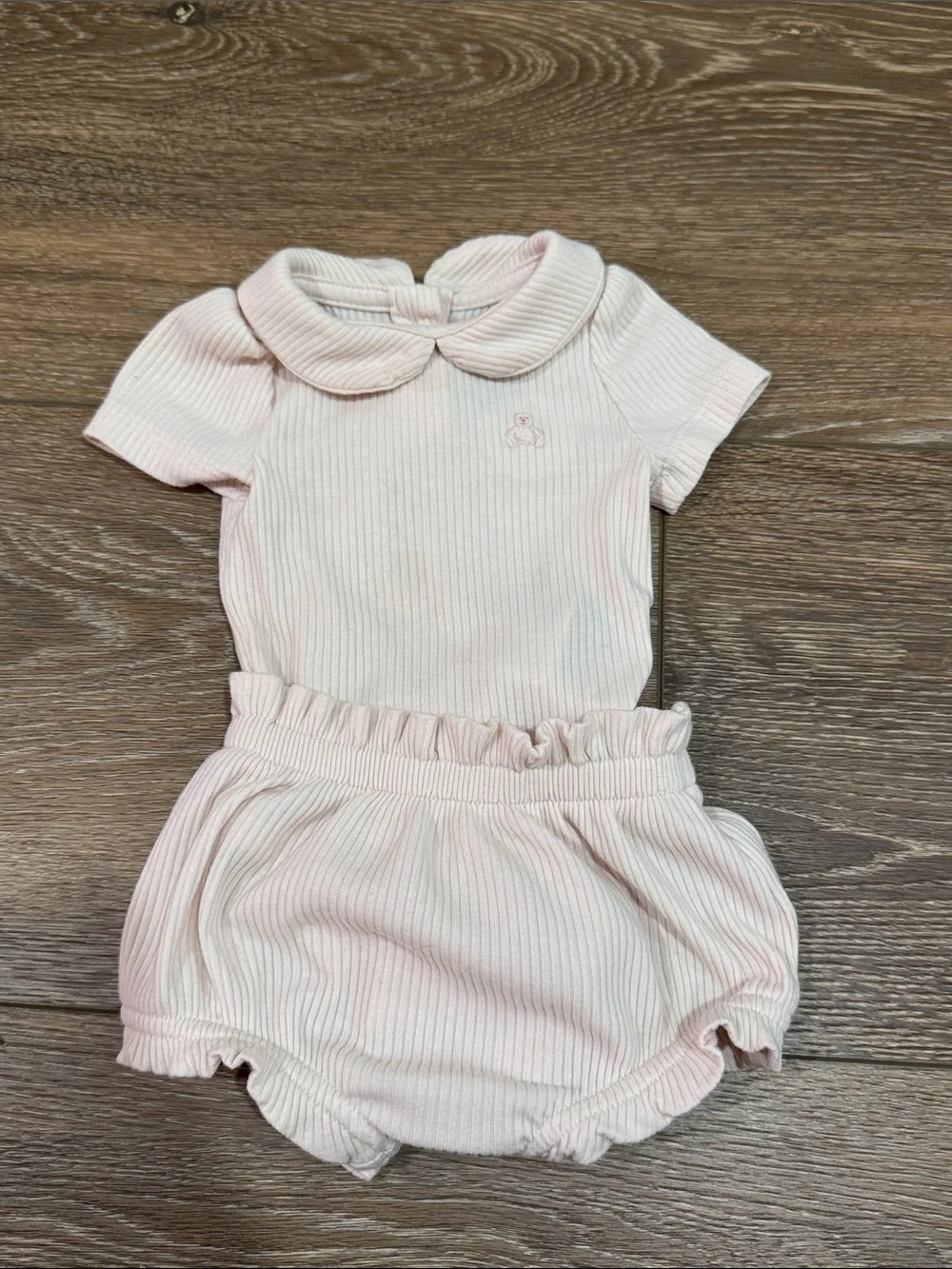 Baby GAP Collared Body Suit & Bloomers 0-3m